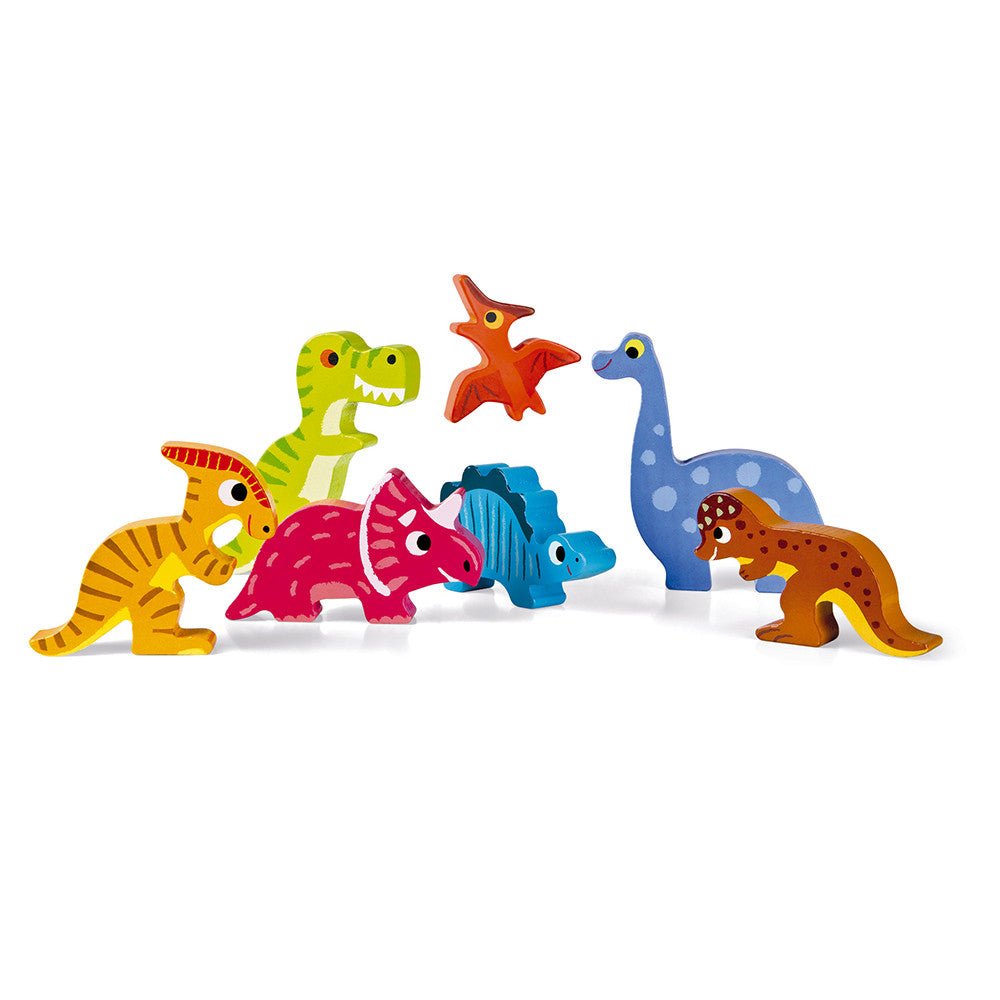 Chunky Puzzle Dinosaurier 7 Teile (Holz) - Janod