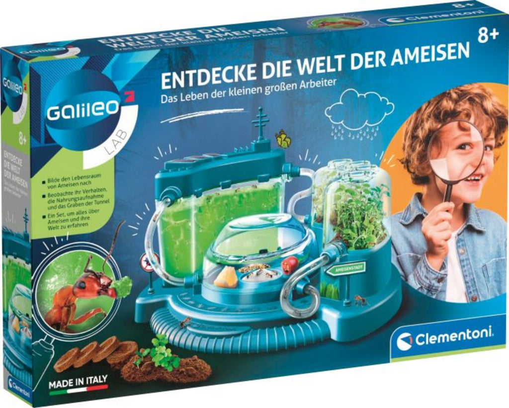 Clementoni - Galileo LAB - Entdecke die Welt der Ameisen - Galileo