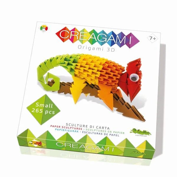 Creagami - Origami 3D Chamäleon, 265 Teile - Carletto / Creagami