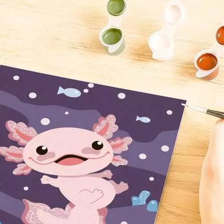 CreArt Axolotl - Malen nach ZahlenMalen nach ZahlenRavensburgerRATZEKATZ SPIELZEUGLAND