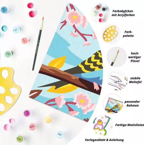 Ravensburger Malset CreArt Wellensittiche Kinder ab 9 Jahre

