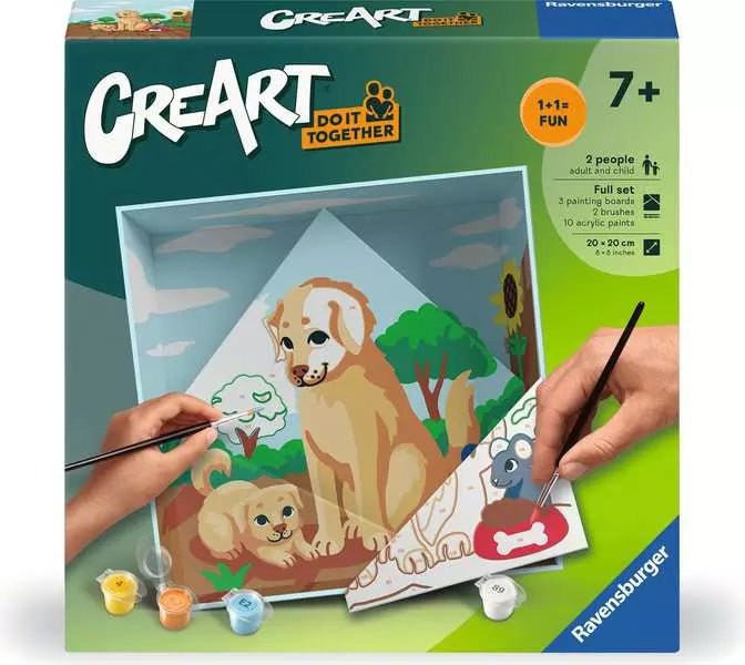 CreArt Malset Hunde Kinder 7 Jahre Ravensburger
