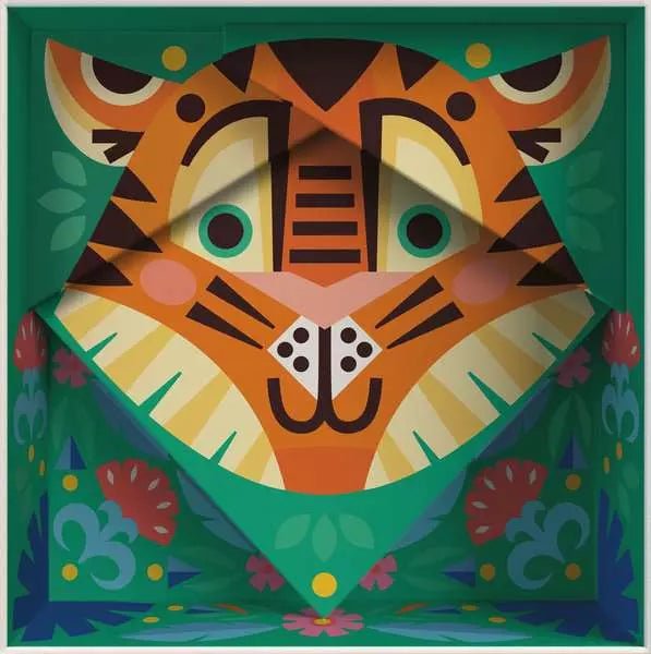 Ravensburger CreArt Tiger Malen nach Zahlen ab 7 Jahren
