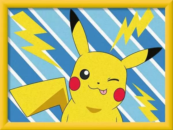 CreArt Freches Pikachu - Malen nach Zahlen - Ravensburger