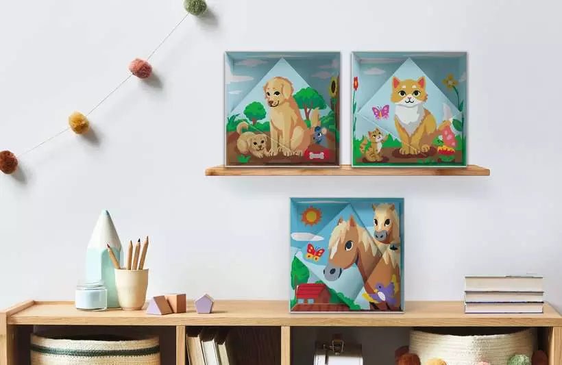 Ravensburger Malset Katze Acrylfarben ab 7 Jahre
