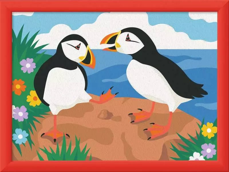 CreArt Malset Papageientaucher Kinder 9 Jahre Ravensburger
