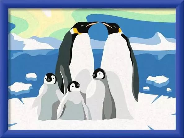 CreArt Malset Pinguin-Familie Kinder 9 Jahre Ravensburger
