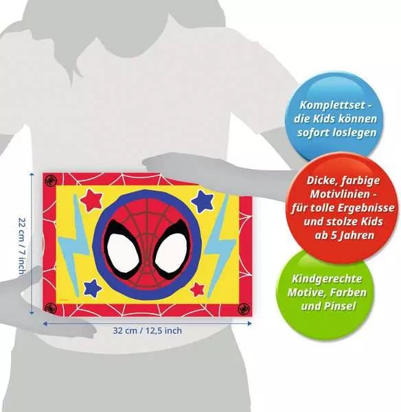 CreArt Spidey - Malen nach Zahlen - Ravensburger