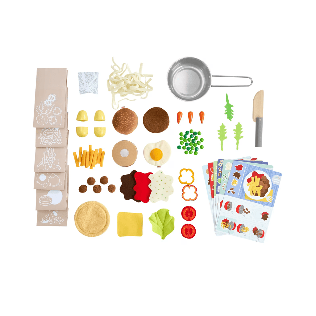HABA Creative Play Kochbox Zutaten Holzspielzeug ab 3 Jahren
