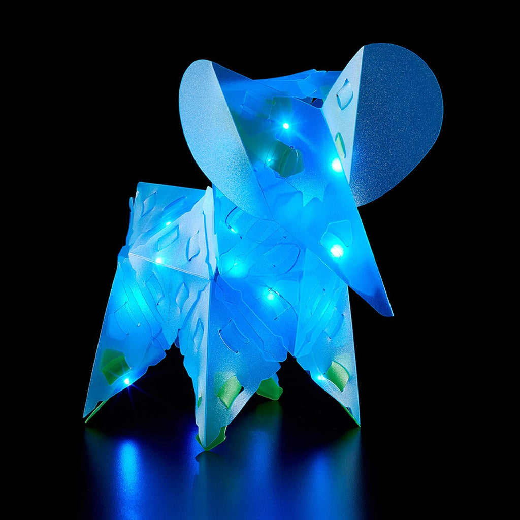 Creatto - Leuchtender 3D - Elefant - Kosmos