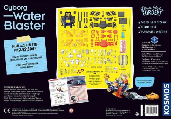 Mega Cyborg - Transformer 5 in 1 cu jet de apa (RO Mega Cyborg - Transformer 5 in 1 cu jet de apa (RO