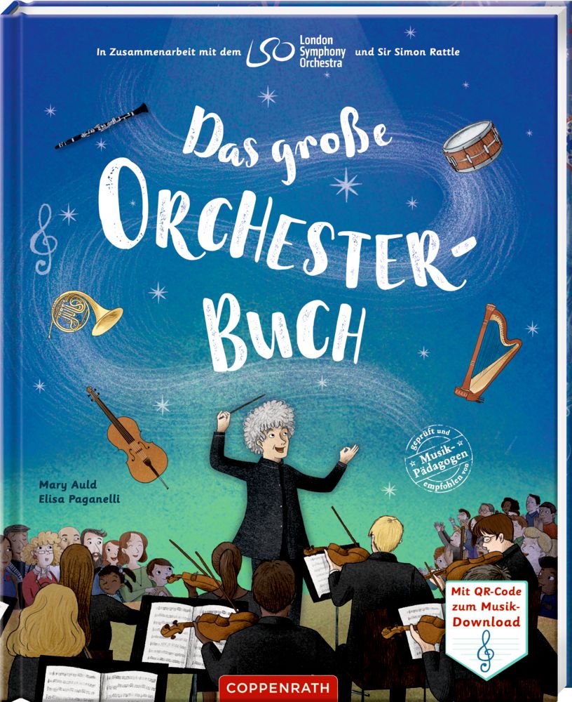 Großes Orchesterbuch ab 5 Jahren mit QR-Code und Musikbeispielen