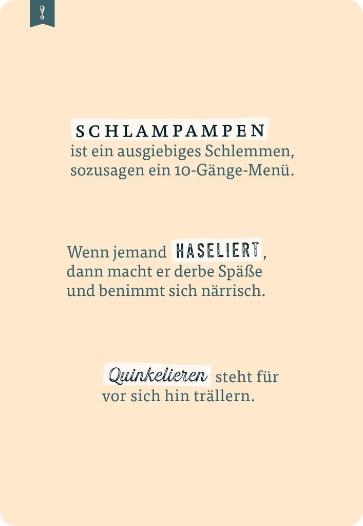 Das große Quiz der vergessenen Wörter – Kartenset für Sprachliebhaber