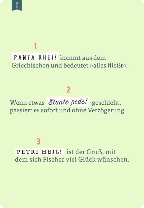 Das große Quiz der vergessenen Wörter – Kartenset für Sprachliebhaber