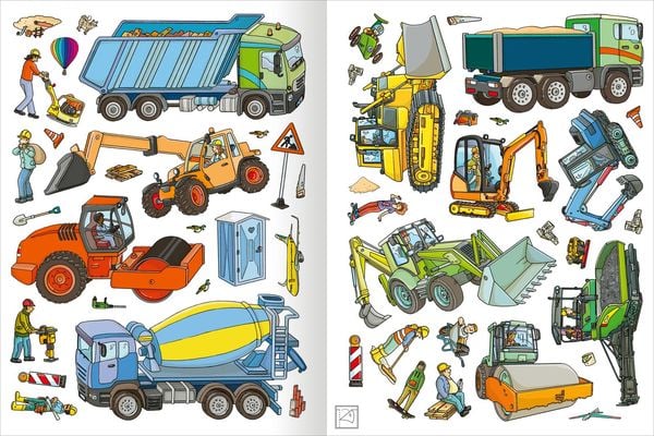 Das superdicke Stickerheft – Fahrzeuge - Ars Edition