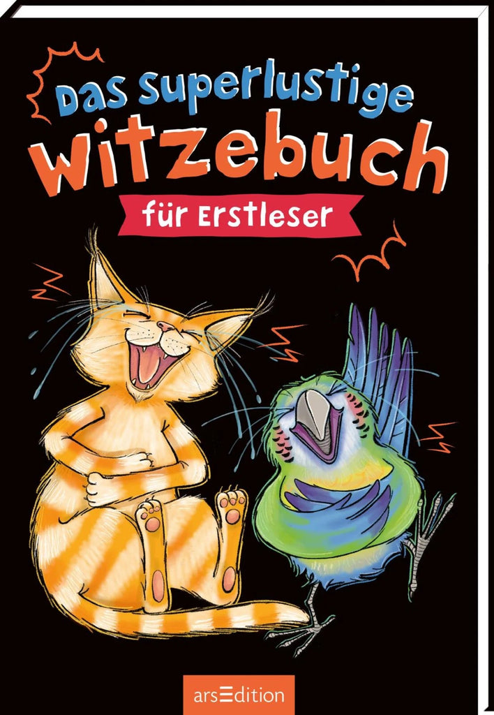 Lustiges Witzebuch für Erstleser ab 6 Jahren mit Cartoons