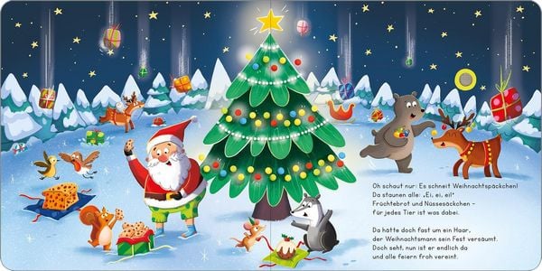 Pappbilderbuch Das Weihnachts-Chaos mit Soundeffekten
