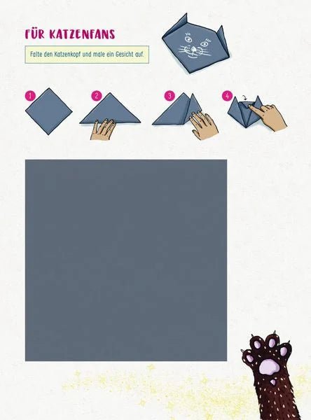 Mädchen Bastelblock mit Stickern und Ausschneidebögen
