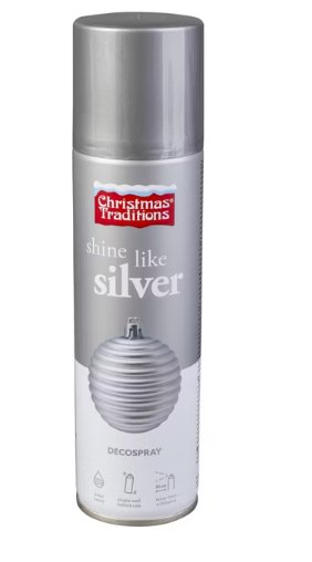 Deko Spray silber 150ml - Idena