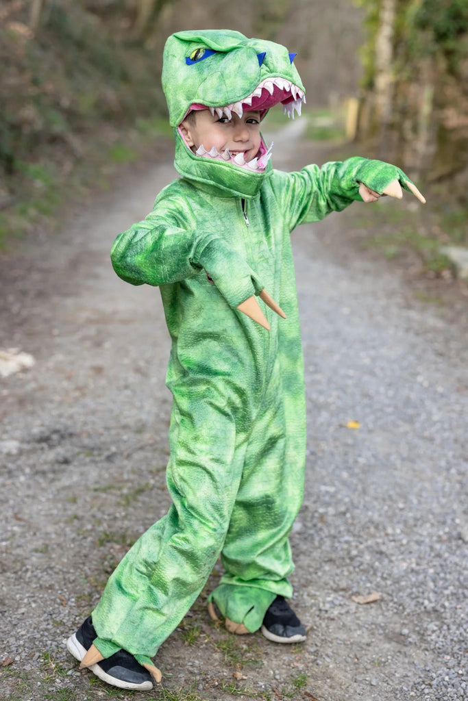 Dinosaurier Kostüm Kinder T-Rex grün 2–3 Jahre