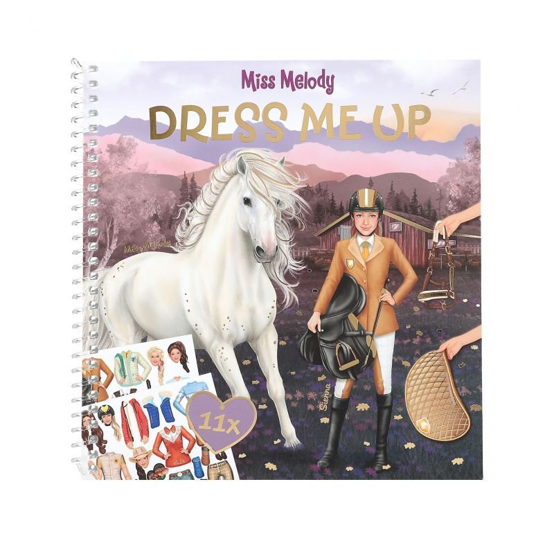Dress Me Up Stickerbuch Miss Melody kreativ Reitermode