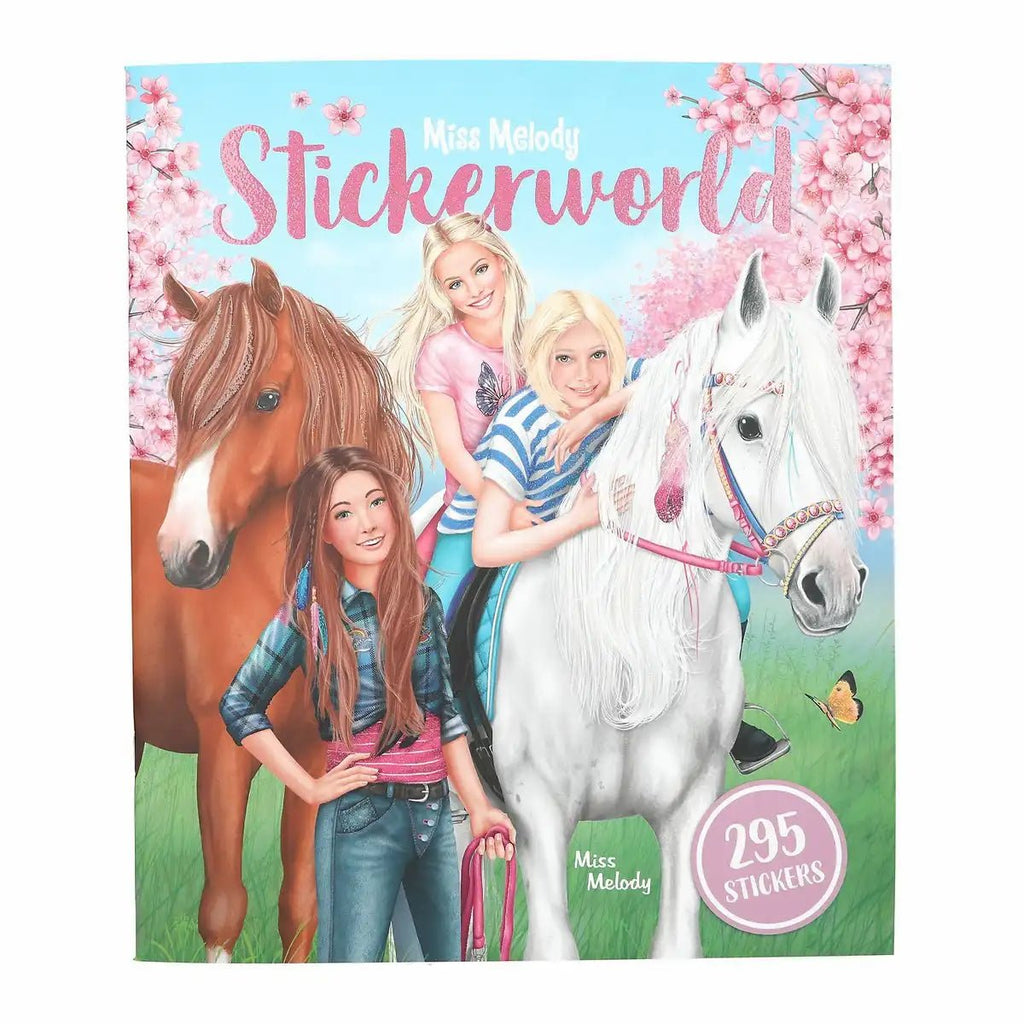 DEPESCHE Miss Melody Stickerworld 24 Seiten Pferdesszenen Stickerset