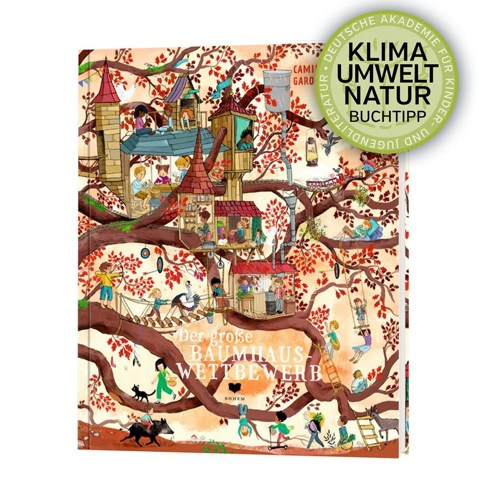 Der große Baumhauswettbewerb Wimmelbuch ab 3 Jahren Hardcover Prägung