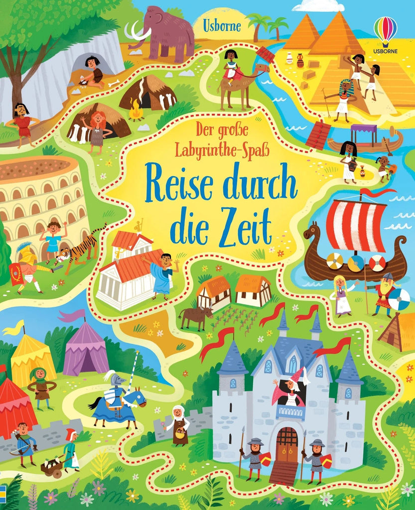 Der große Labyrinthe - Spaß: Reise durch die Zeit - DTV Verlag