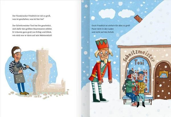 Weihnachtsbuch für Kinder mit gereimter Geschichte
