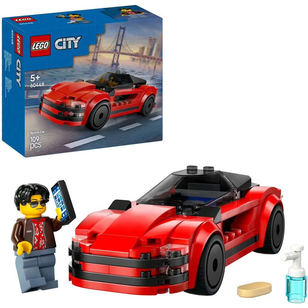 Der LEGO® City 60448 - Roter Sportwagen - LEGO