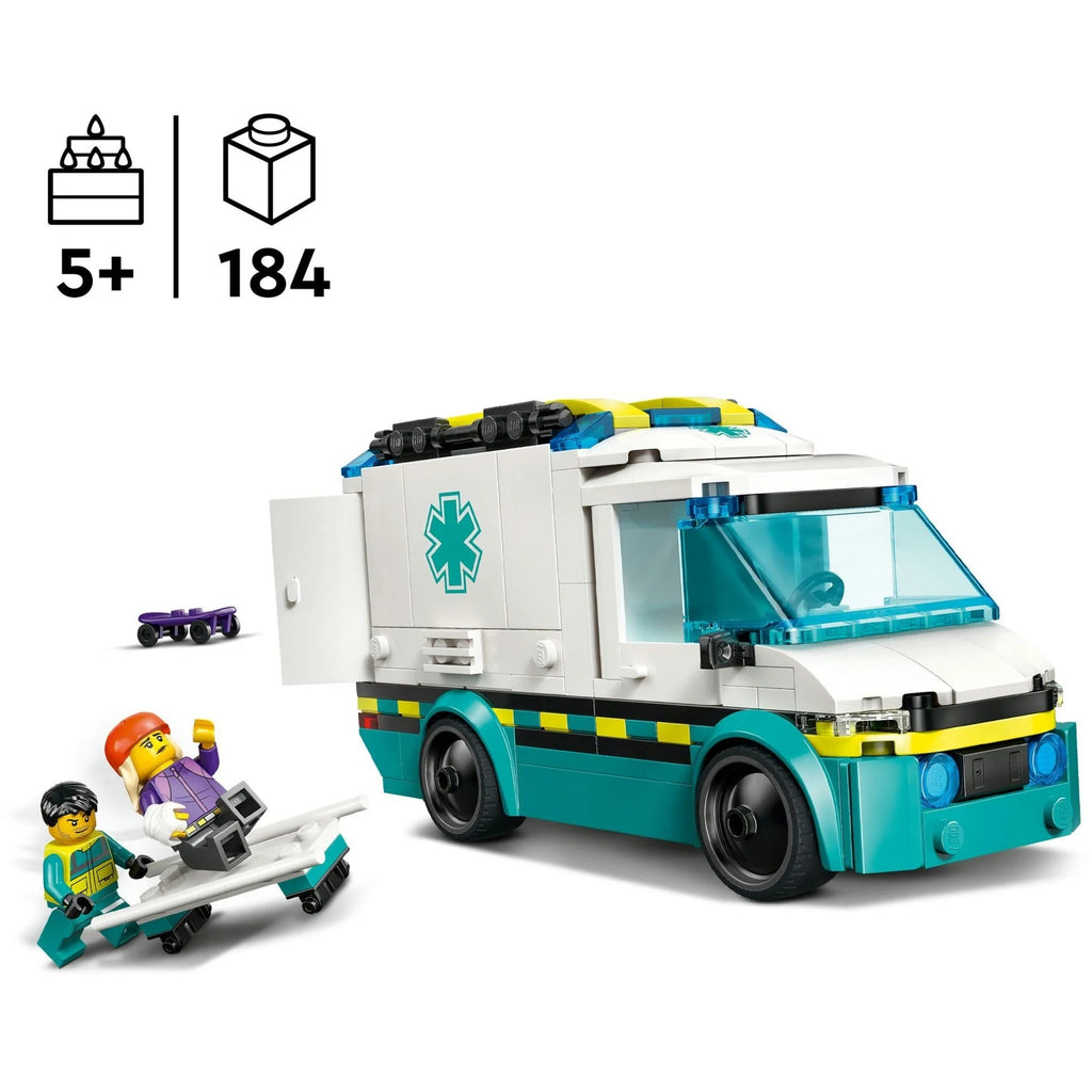 Der LEGO® City 60451 - Rettungswagen - LEGO