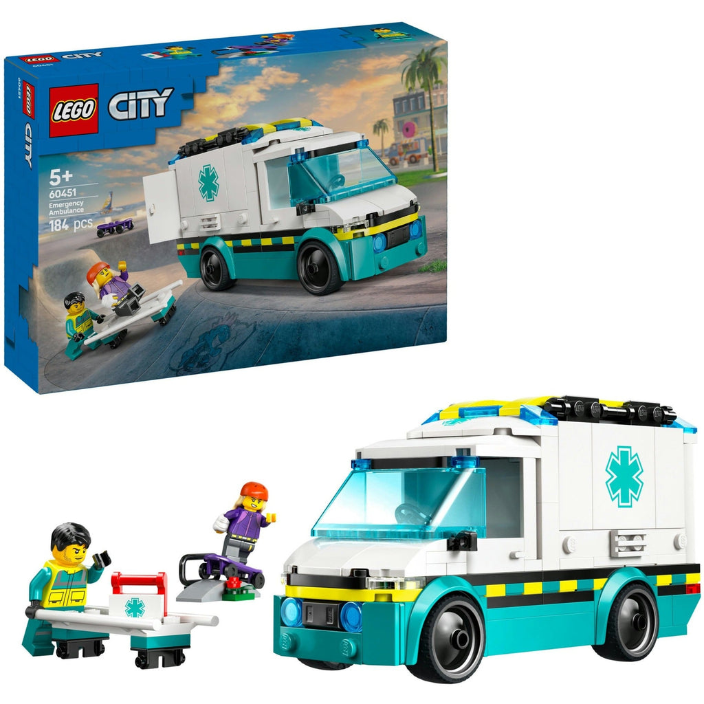 Der LEGO® City 60451 - Rettungswagen - LEGO