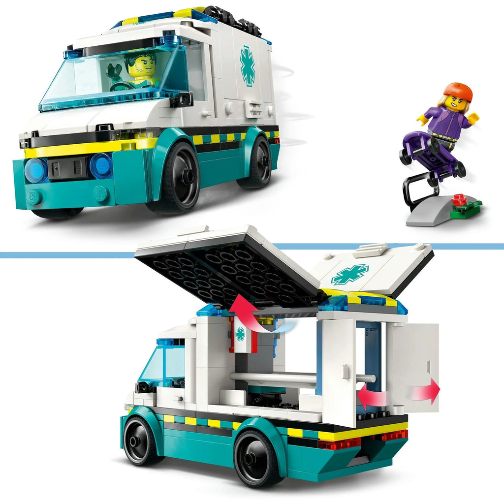 Der LEGO® City 60451 - Rettungswagen - LEGO