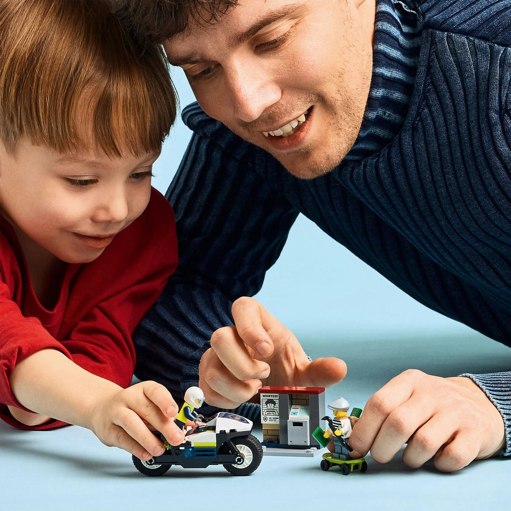 LEGO 60455 City Polizeimotorrad mit Ganove & Geldautomat