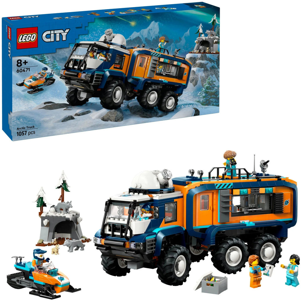 LEGO 60471 City Arktis-Truck mit Labor und Polarwölfen