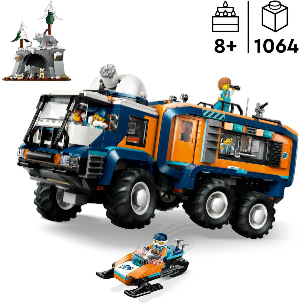 LEGO 60471 City Arktis-Truck mit Labor und Polarwölfen