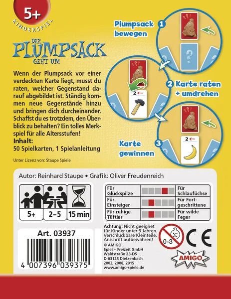 Kinderspiel Der Plumpsack geht um Merkfähigkeit trainieren
