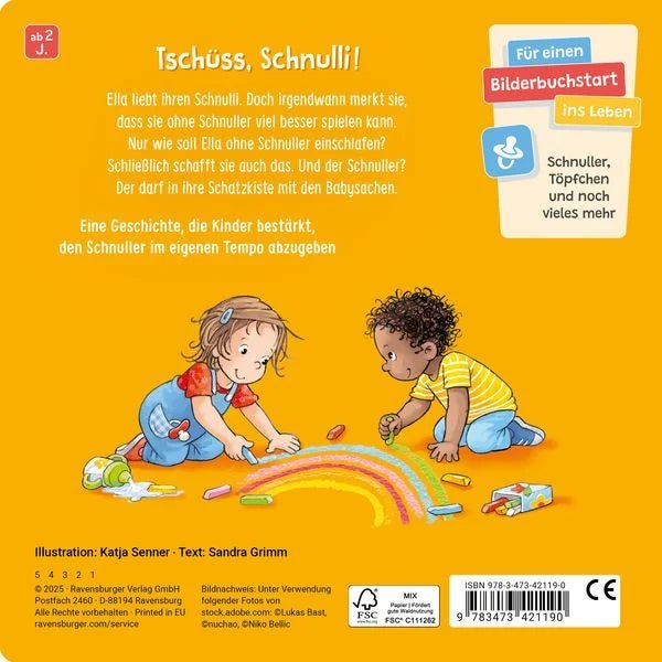 Schnullerfreiheit Bilderbuch Ella Schatzkiste ab 2–4 Jahre