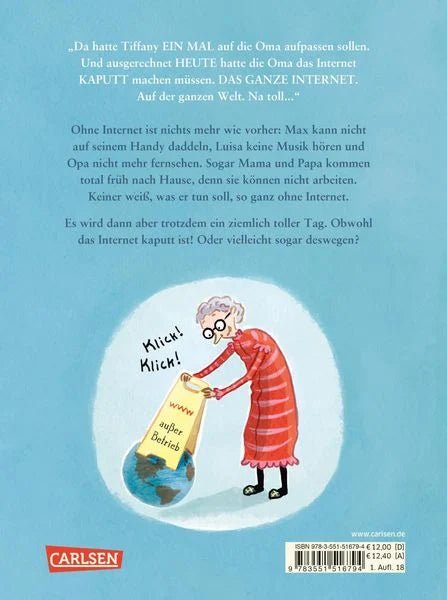 Marc‑Uwe Kling Kinderbuch ab 6 Jahren Humor Familie Digital Detox

