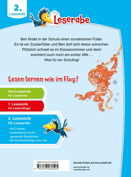 Der Zauberfüller - Leserabe ab 2. Klasse - Erstlesebuch für Kinder ab 7 Jahren - Ravensburger