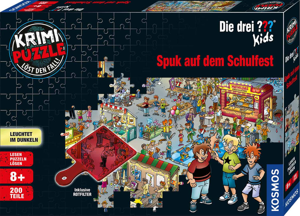 Detektivwesen - Die drei ???: Kids: Krimi Puzzle Spuk - Kosmos