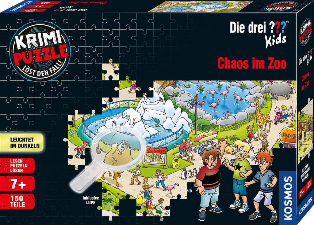 Detektivwesen - Krimi Puzzle ???: Kids Chaos im Zoo - Kosmos