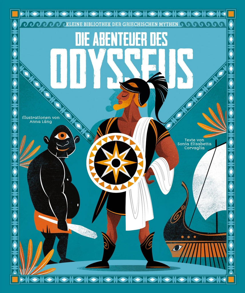 Odysseus Kinderbuch Hardcover mit Illustrationen ab 5 Jahren