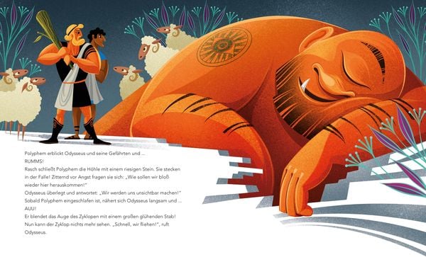Kleine Bibliothek Mythologie: Odysseus Buch für Familie