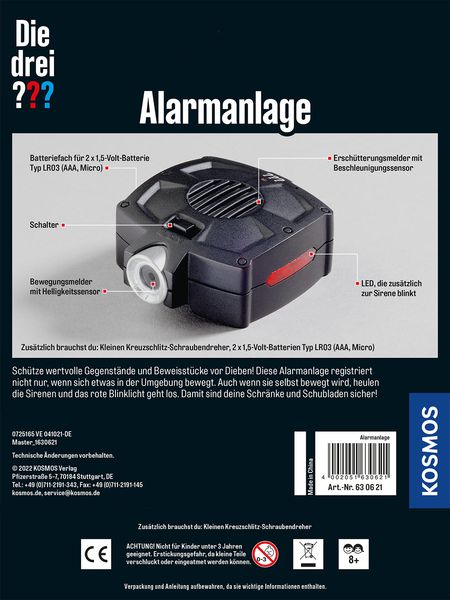 Die Drei ???: Alarmanlage - Kosmos