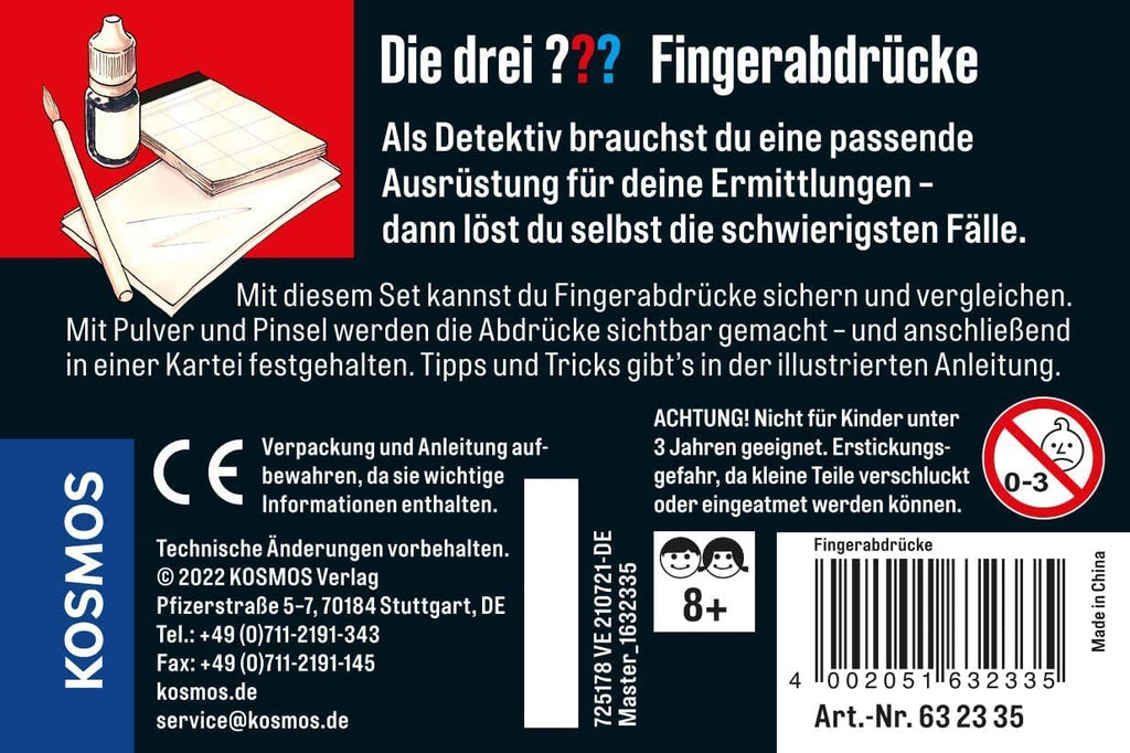 Die drei ???: Fingerabdrücke - Kosmos