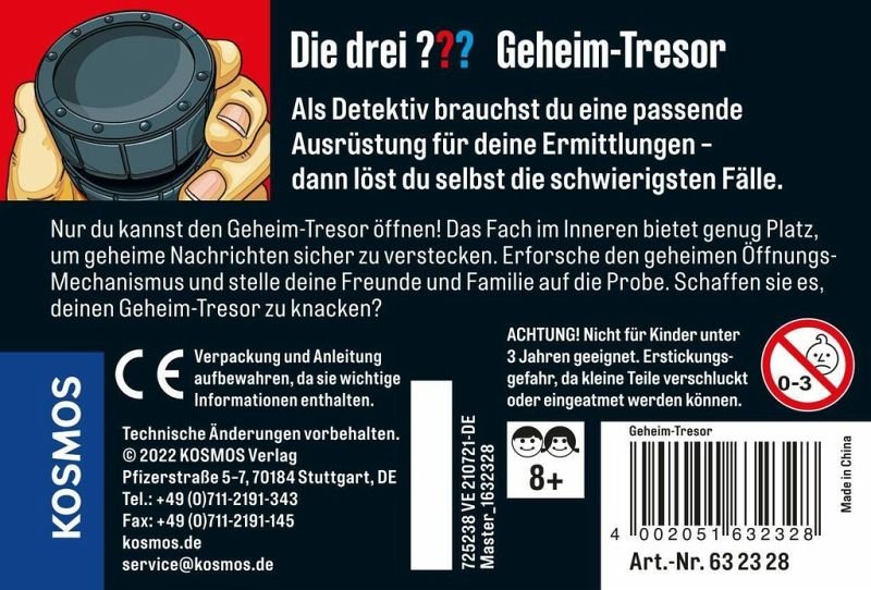 Die drei ???: Geheim Tresor - Kosmos