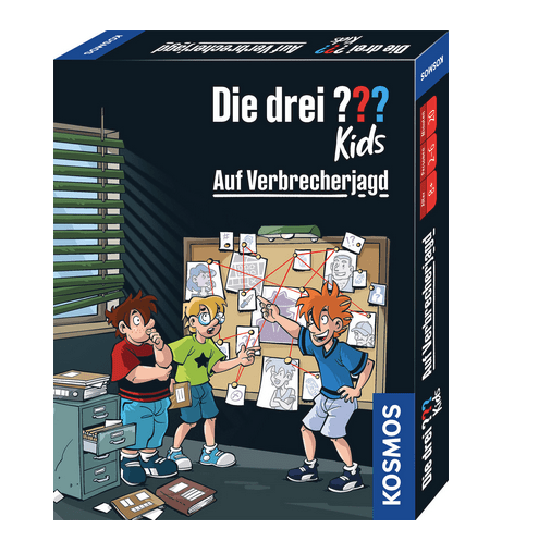 Die drei ??? Kids, Auf Verbrecherjagd, Kartenspiel - Kosmos