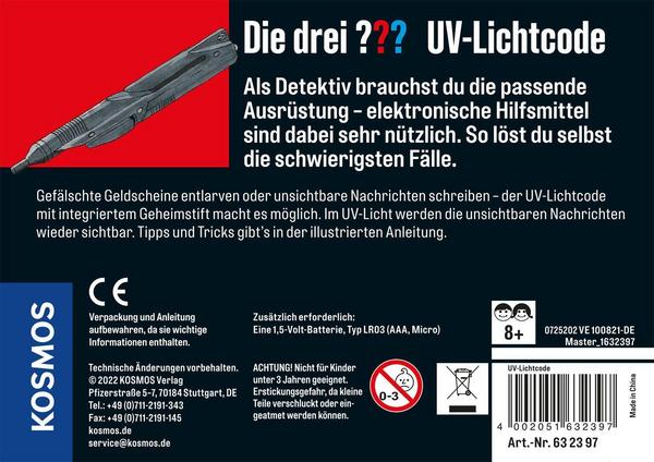 Die drei ???: UV - Lichtcode - Kosmos