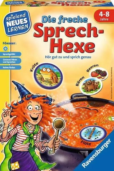 Sprachlernspiel Sprech-Hexe mit magischem Thema